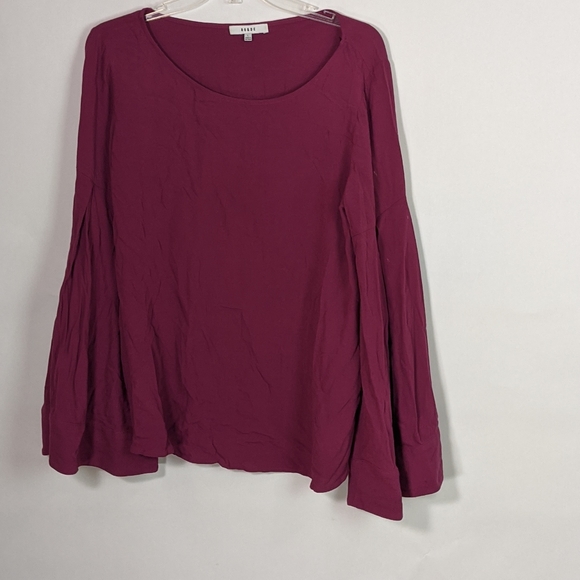 RO&DE pleated bell sleeve blouse - Picture 5 of 6